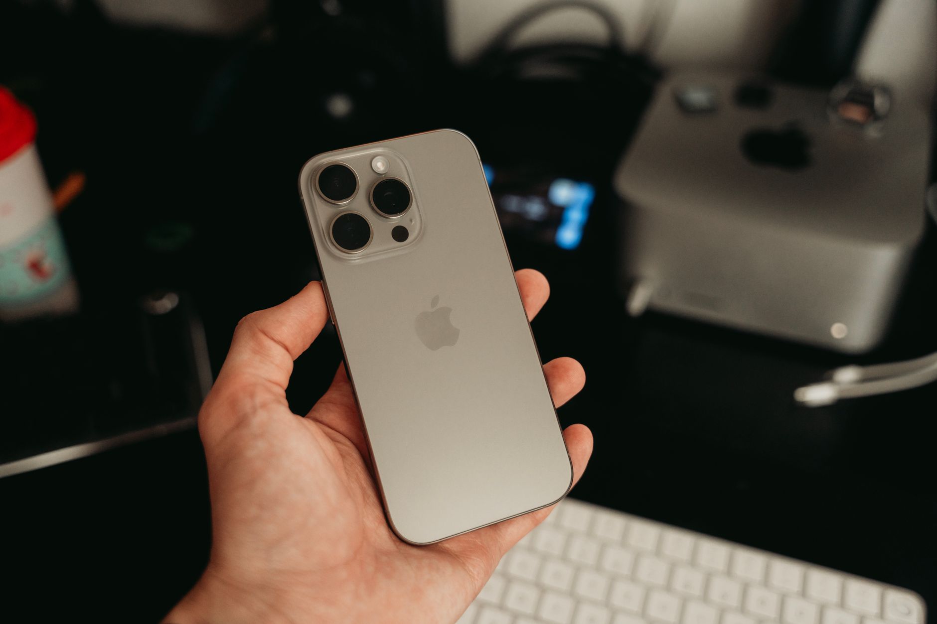 The iPhone 16 Fold, showcasing its 'thinnest iPhone ever' design and expansive inner display. Its nano-texture finish aims to reduce glare.